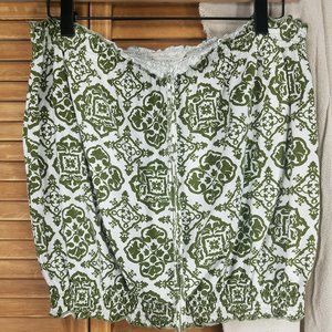 Energie XL Cotton Tribal Pattern Tube Top